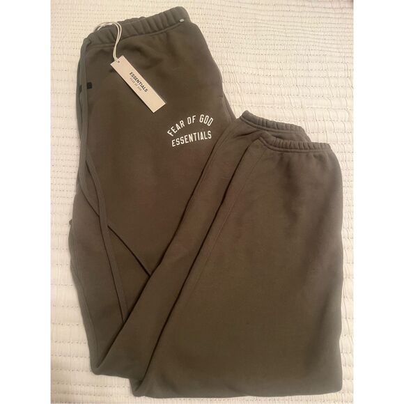 FEAR OF GOD ESSENTIALS drawstring sweatpants  NEW NWT - Picture 3 of 7